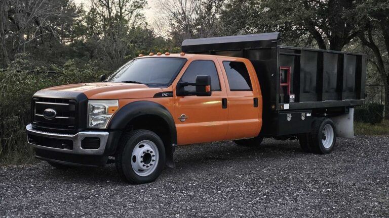 2014 Ford F-450 Crew Cab Landscape Dump Truck - Photo 1 of 161