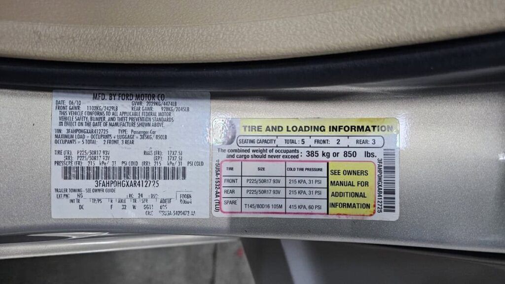 2010 Ford Fusion SE - Photo 70 of 76
