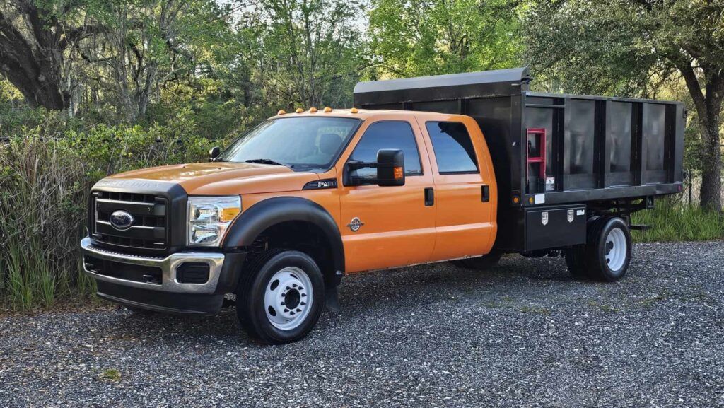 2014 Ford F-450 Crew Cab Landscape Dump Truck - Photo 1 of 91