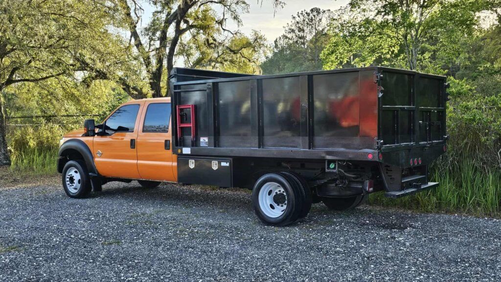 2014 Ford F-450 Crew Cab Landscape Dump Truck - Photo 3 of 91