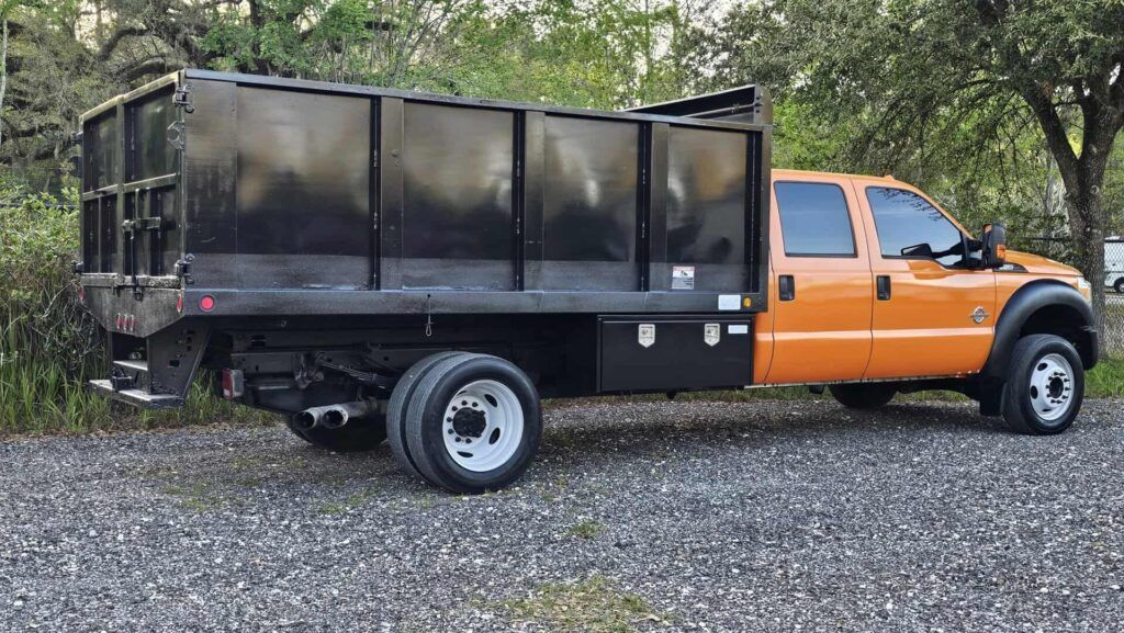 2014 Ford F-450 Crew Cab Landscape Dump Truck - Photo 5 of 91