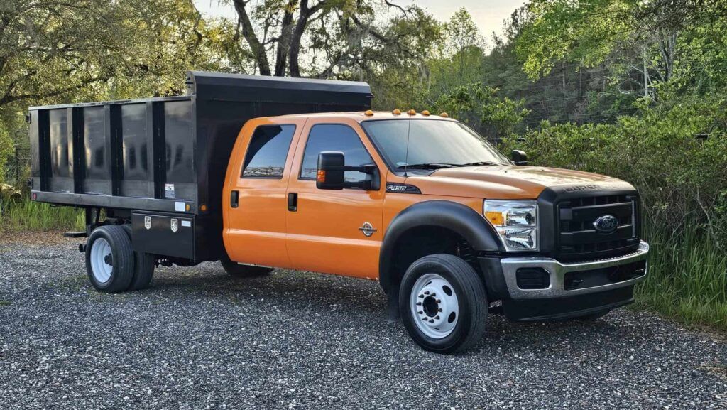 2014 Ford F-450 Crew Cab Landscape Dump Truck - Photo 7 of 91