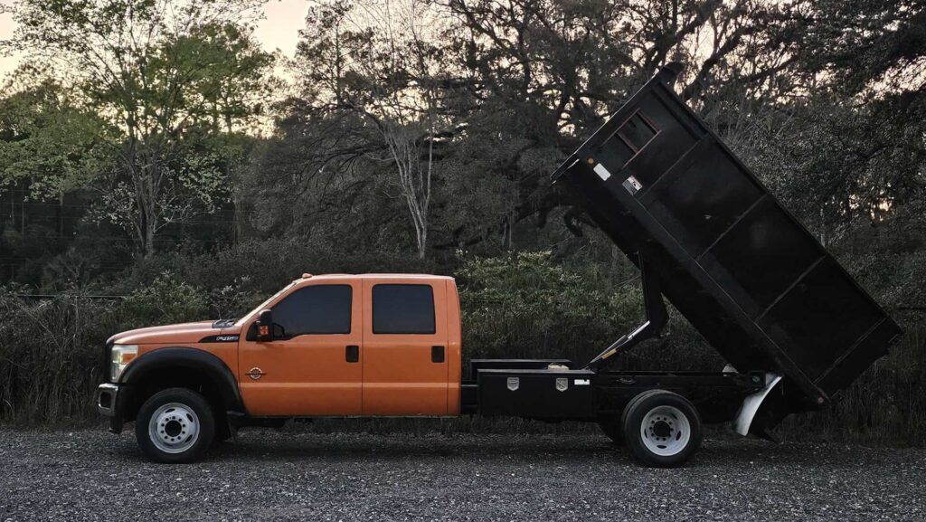 2014 Ford F-450 Crew Cab Landscape Dump Truck - Photo 10 of 91