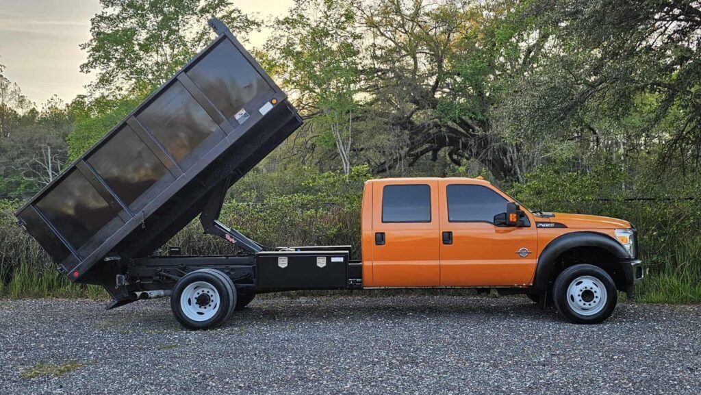 2014 Ford F-450 Crew Cab Landscape Dump Truck - Photo 16 of 91