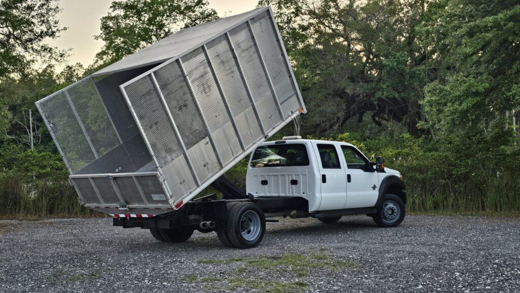 2015 Ford F-450 4x4 Landscape Dump Truck - Photo 8 of 94