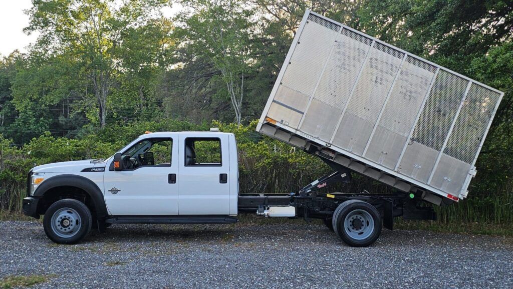 2015 Ford F-450 4x4 Landscape Dump Truck - Photo 10 of 94