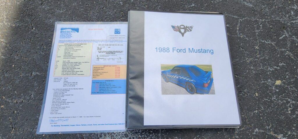 1988 Ford Mustang LX - Photo 24 of 24